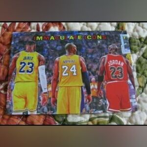 Immaculate Icons KOBE BRYANT-MICHAEL JORDAN-LEBRON JAMES Greatest Of All Time